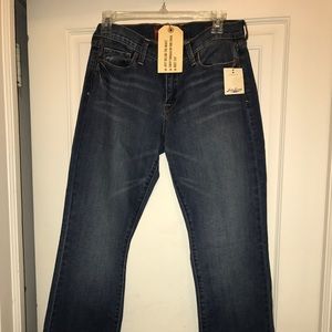 Lucky Brand Women's Boot Cut Jeans - Dark Blue